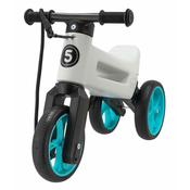 Teddies FUNNY WHEELS Rider SuperSport bela/turkizna 2v1+trap,višina sedeža28/30cm 25kg 18m+v škatli.