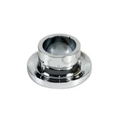 shumee Rozeta za prelivno odprtino 15 mm kromirana plastika