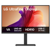 Monitor LG - UltraFine, 32U720A-B, 32, UHD, IPS, Anti-Glare, USB Hub, crni