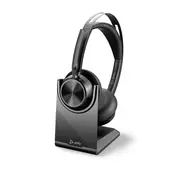 Poli Bluetooth slušalice Voyager Focus 2 UC ukljucujuci stanicu za punjenje USB-A
