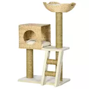 Homestar Mačje drevo 57x37x1005 cm belo za praskanje