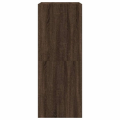 Ormaric za cipele s 2 ladice smeda boja hrasta 60 x 42 x 108 cm