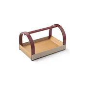 Gejst pladenj dekorativni iz hrastovega lesa 23,5 x 40,5 x 27 cm