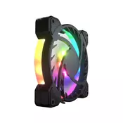 Ventilator 120x120x25 mm Cougar Vortex VX120 RGB PWM 3-Pack s kontrolerjem CF-VX12HB-RGB