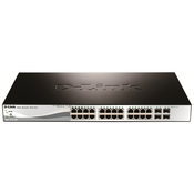 D LINK DGS-1210-28P Switch 28 Gbps Smart Managed PoE 4xSFP