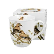 shumee Porcelanska skodelica z motivom šojk 400 ml