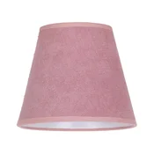 Duolla - Abažur za stonu lampu SOFIA XS E14 precnika 18,5 cm ružicasta