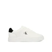 Calvin Klein Superge Classic Cupsole Laceup Lth YM0YM01435 Bela