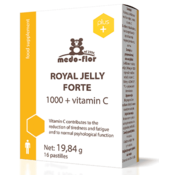 WEBHIDDENBRAND Medo-Flor maticna mlijec DUO: 1000 FORTE + vitamin C, 16 pastila, 2 komada