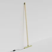 Rotaliana Squiggle F1 LED-stojna svetilka, zlata - Dnevna soba/jedilnica - Dizajn - zlato - Kovina