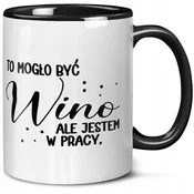 shumee DARILO ZA PRIJATELJA IZ SLUŽBE ZA PISARNO SMEŠNA SKODELICA Z VINOM VINO