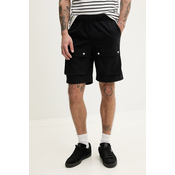 Kratke hlače Resteröds Malone shorts moške, črna barva, 55251.6441