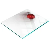 shumee Dekorativna steklena kuhinjska deska za rezanje Abstraktna krogla 60x52 cm