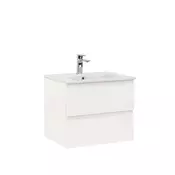 Vario Forte 60 spodnja omarica z umivalnikom belo-bela