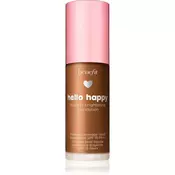 Benefit Hello Happy Flawless Brightening Foundation tekoči puder za osvetljevanje SPF 15 odtenek 10 Deep Warm 30 ml