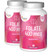 Essentials Folat 400 mcg visoke doze - veganski 120 kapsula