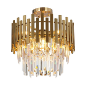 Luster na štapu ASPEN 6xE14/40W/230V zlatni