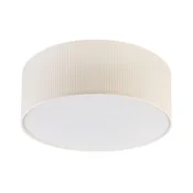 Stropna svetiljka SIRJA PLISADO 2xE27/15W/230V precnika 35 cm, krem boje