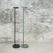Flos Architectural FLOS Oblique Floor LED-stojna svetilka, 927, sivka - Dnevna soba/jedilnica - svetleča žajbelj - Kovina