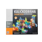 Alltoys Magnetna steza za kroglice z lučko 75 kosov