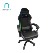 Nanobit Gaming stolica NB402 RGB, Crna