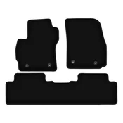 Črne velur preproge BASIC za: Mazda Premacy II enoprostorec (2005-2010)