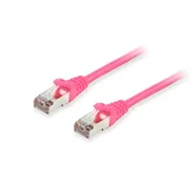 Equip Omrežni kabel 606903 roza 1 m Cat6a S/FTP (S-STP)