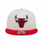 NBA CHICAGO BULLS CROWN TEAM 9FIFTY SNAPBACK CAP WHITE