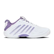 Ženska obutev za tenis K-Swiss Hypercourt Express 3 Clay White/Purple EUR 37,5