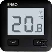 slomart Internetno povezan termostat ENGO E10-B vgradni, črn, 230V