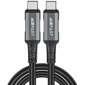 Acefast Cable USB-C to USB-C C1-09, 48W, 1m (black-gray)