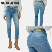 Salsa Faith Cropped Kavbojke