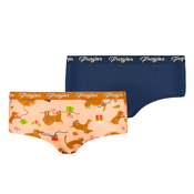 Womens panties Cat Dog 2P Frogies Christmas