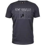 011Shop Muška majica kratkih rukava Kaži komšija?!, Tamnosiva