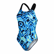 Speedo ALOV DIGI PBK 1PC AF, ženski kupaći kostim jednodjelni, plava 8061871