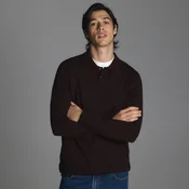 Reserved - Vunene polo džemper