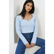 Trend Alacati Stili Ženska bluza Alc-X14791, Plava
