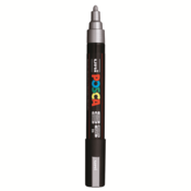 UNI Marker Uni PC-5M POSCA, Srebrna
