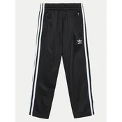 adidas Donji dio trenerke Firebird IY9805 Crna Regular Fit