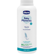 CHICCO Dječji puder Baby Moments s rižinim škrobom 95 % prirodnih sastojaka 150 g