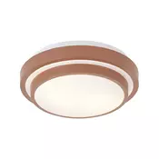 Sodobna stropna svetilka Sienna z belo 34 cm IP44 - Walden