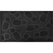 LUANCE Otirac za vrata picot 45x75cm gumeni crni