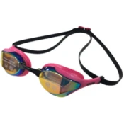 Borntoswim elite mirror swim goggles pink