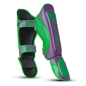Polleo x AP Shinguards, Purple/Green - M