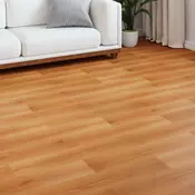 vidaXL Laminatne talne obloge 5 pcs Bež 101 x 20 x 0,8 cm