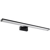 CHICAGO XL LED luč 600x120mm, 12W, 230V, plastika, črna mat - Črna - 600x42x121 mm - Sapho - 24 - Aluminij in plastika - 600 - 42 - 121 - 230 - IP44 - 1200 - 12 - LED - 14