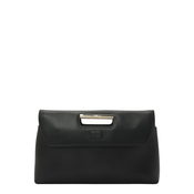 Usnjena večerna torbica Furla črna barva, WE00644.BX3104.O6000