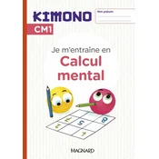 Kimono CM1 : Cahier de Calcul mental (2024)