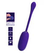 Pretty Love Julius Waterproof Rechargeable Vibrating Egg Purple D-238699