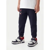 Beverly Hills Polo Club Spodnji del trenirke P-SS26B-TF0033K Mornarsko modra Regular Fit
